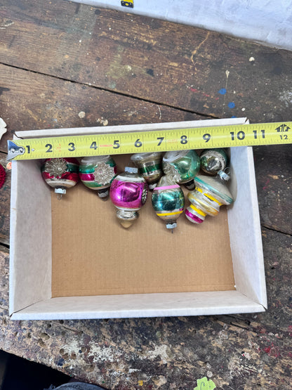 Vintage Glass Ornament Bundle #2160