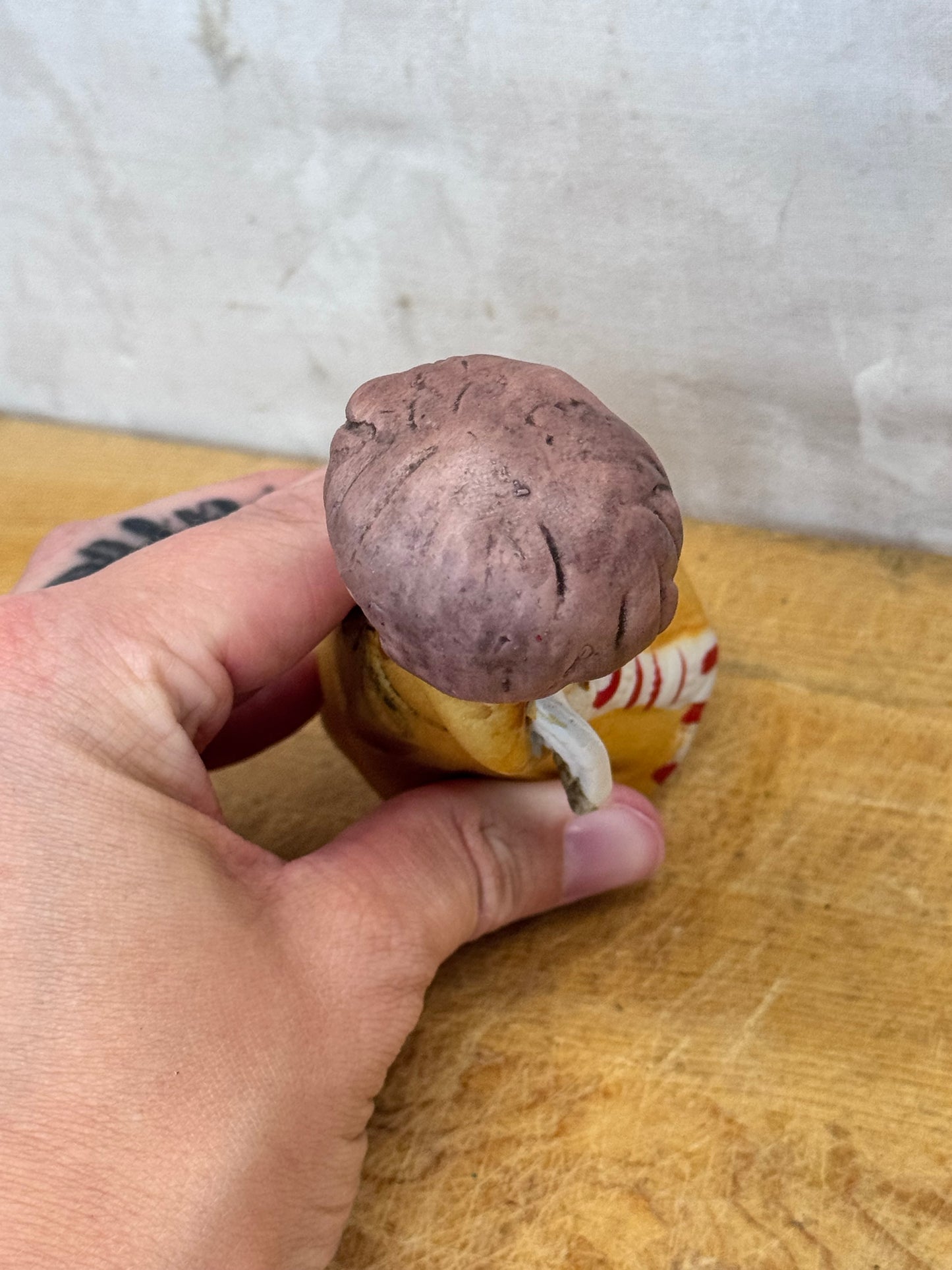 Vintage Jasco Ceramic Figurine Bell Christmas #1630