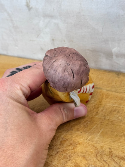 Vintage Jasco Ceramic Figurine Bell Christmas #1630