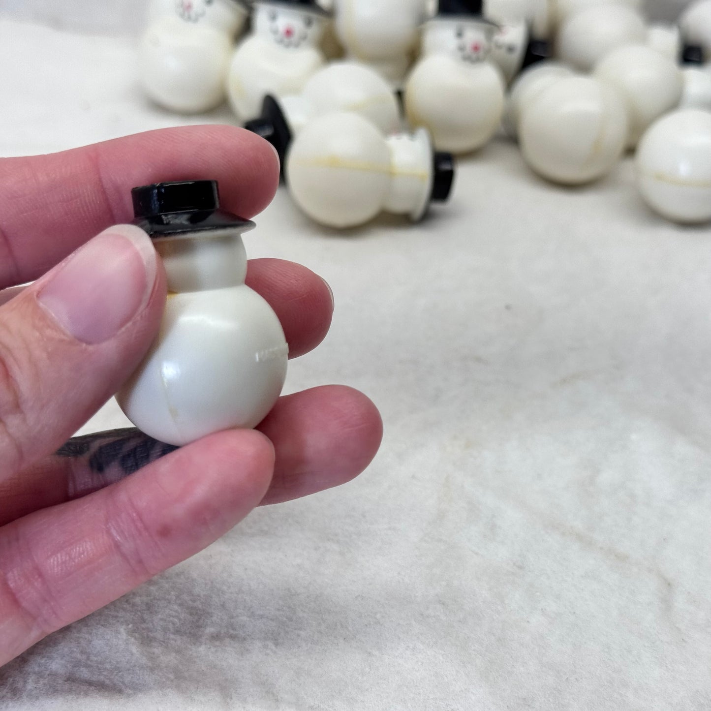 19 Snowman Christmas Light Covers Vintage #2110