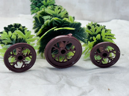 Vintage Plastic Christmas Pine Trees #1739