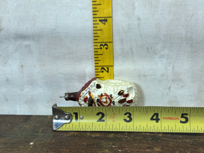 Vintage Antique German Christmas Ornament Cuckoo Clock #1796