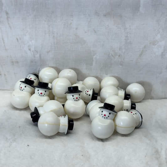 19 Snowman Christmas Light Covers Vintage #2110