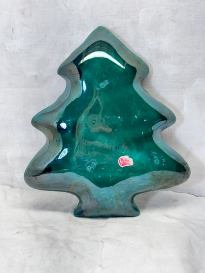 Vintage Lefton Japan Holly Berry Christmas Tray #1745