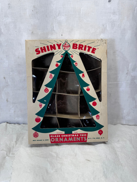 Shiny Brite Ornament Empty Box Vintage #1928