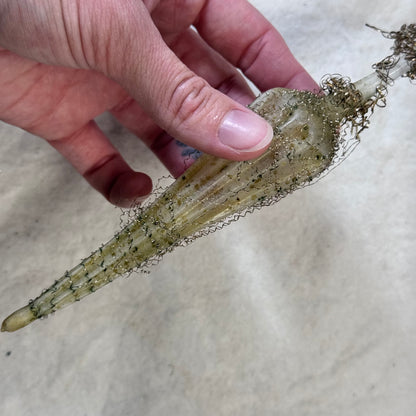 Victorian Glass Wire Mesh Ornament #2094