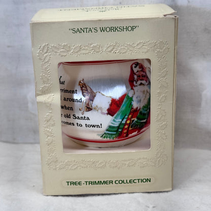 Santa’s Workshop Tree Trimmer Collection 1980 NOS Ornament #2201