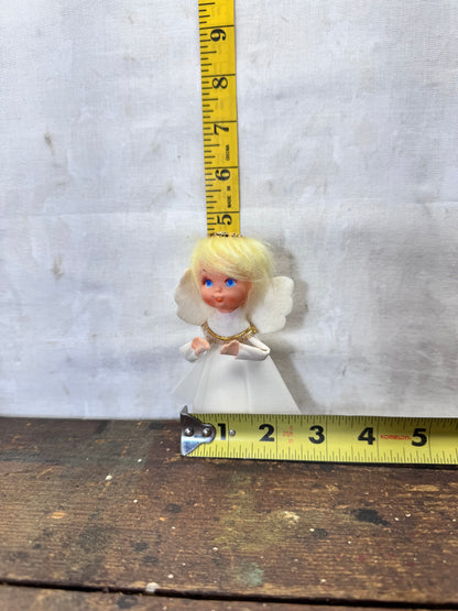 Small Angel Tree Topper Christmas Japan Vintage #1999