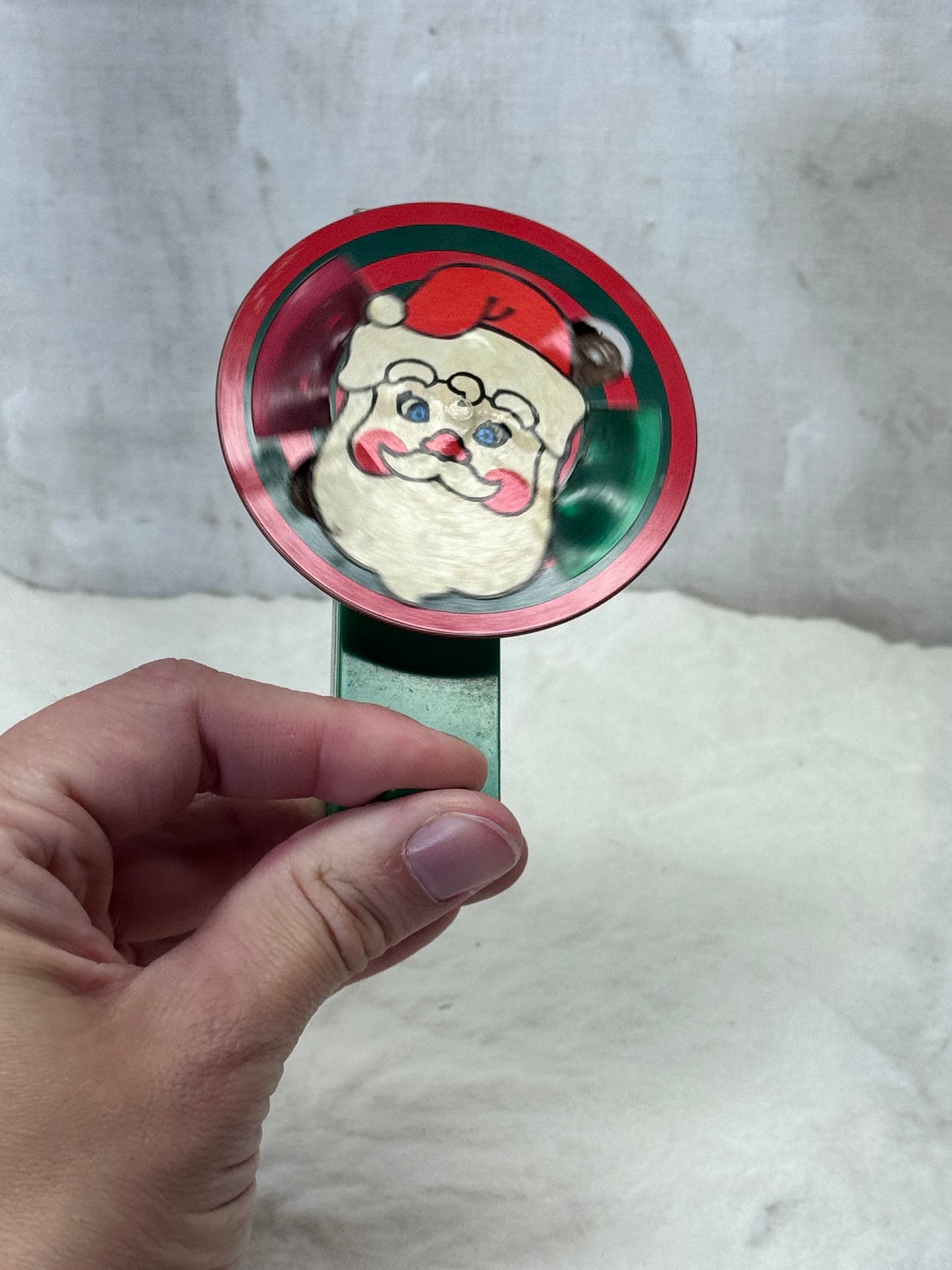 Santa Claus Christmas Jimmy Toy Vintage #1884 working