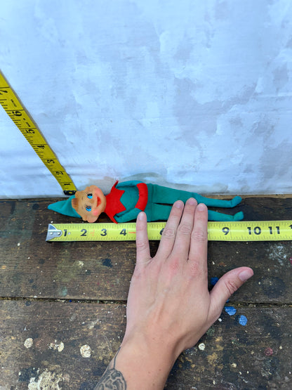 Japan Green Knee Hugger Elf Vintage #1709