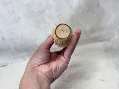 Three Bottle Brush Christmas Trees Vintage #1934