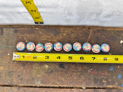 Santa Vintage Pinbacks National Tuberculosis Association #1627