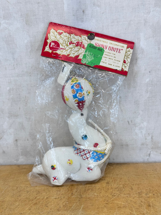 NOS Vintage Shiny Brite Japan Seal Ornament #1677