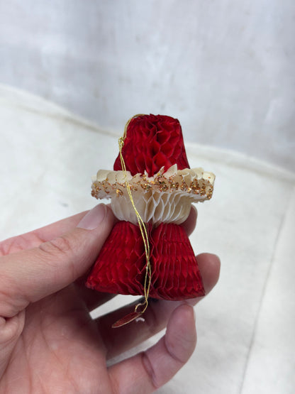 Paper Santa Claus Japan Ornament Vintage #2004