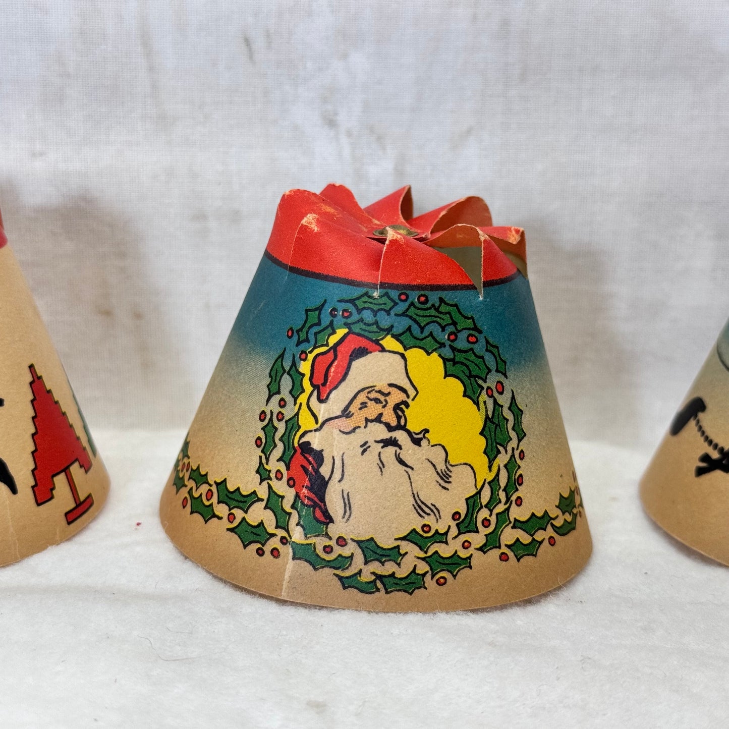 Vintage Whirl Glo Revolving Christmas Tree Light Shades #2147