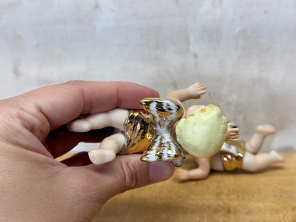 Lefton Japan Clip-On Tree Angels Ornaments #1720