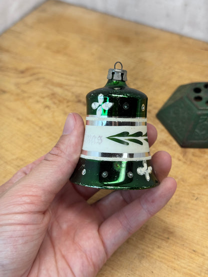 Vintage Christmas Bell Ornament #1622