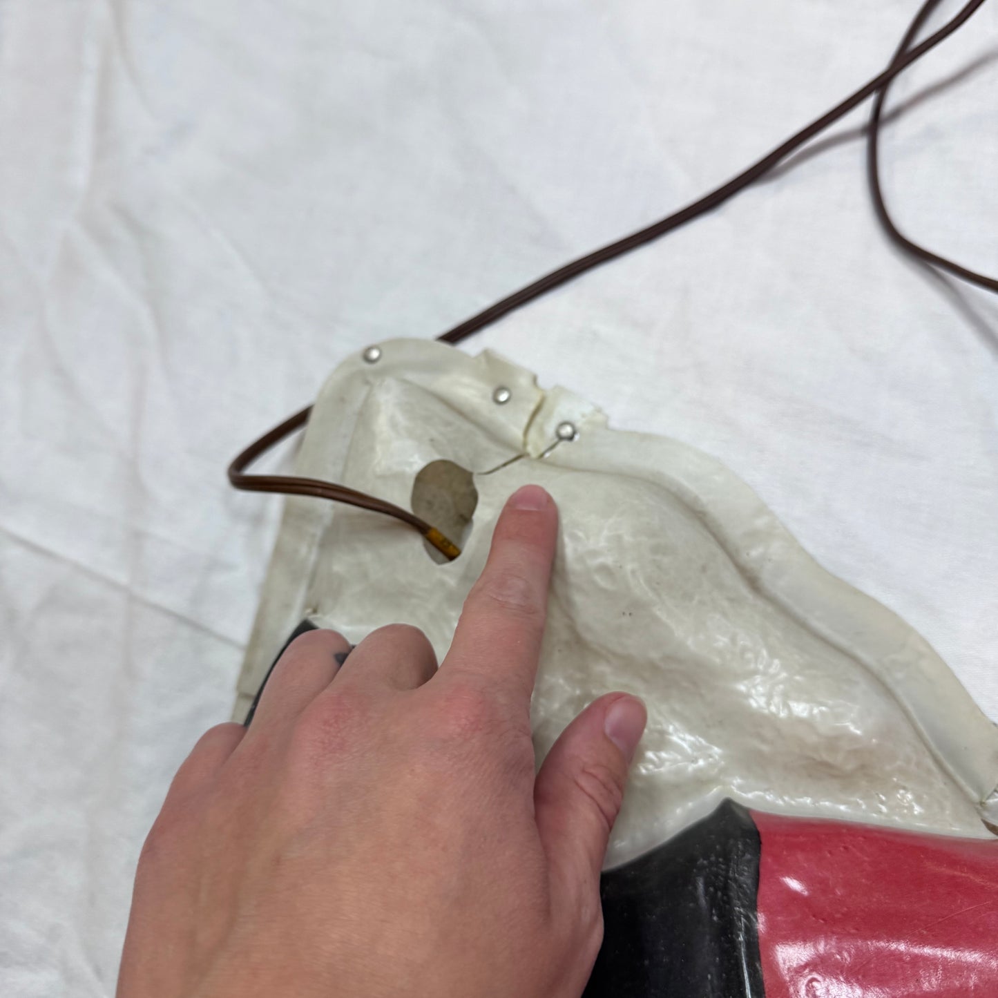 Light-Up Santa Claus Display Vintage 1940s #2188