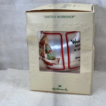 Santa’s Workshop Tree Trimmer Collection 1980 NOS Ornament #2201