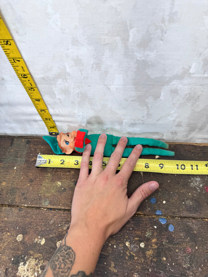 Japan Green Knee Hugger Elf Vintage #1710