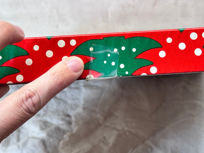 Vintage Christmas Gift Box NOS #1736