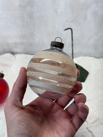 Christmas Glass Ornament Bundle of 3 #2104