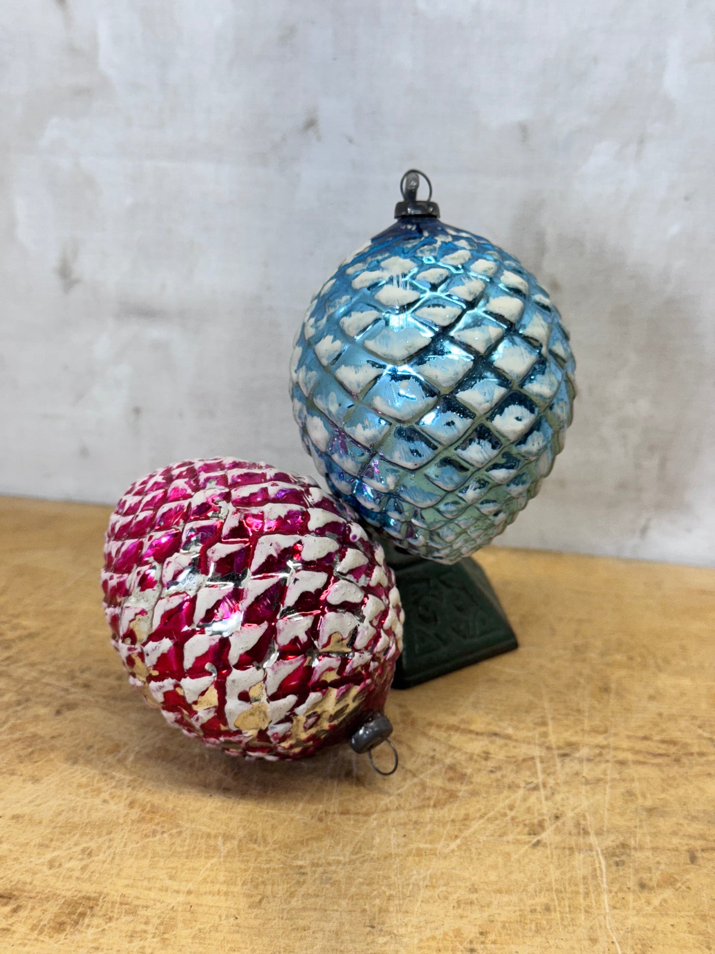 Vintage Japan Pinecone Ornaments #1718