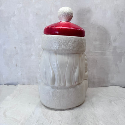 Empire Santa Cookie Jar Blow Mold Vintage #2057