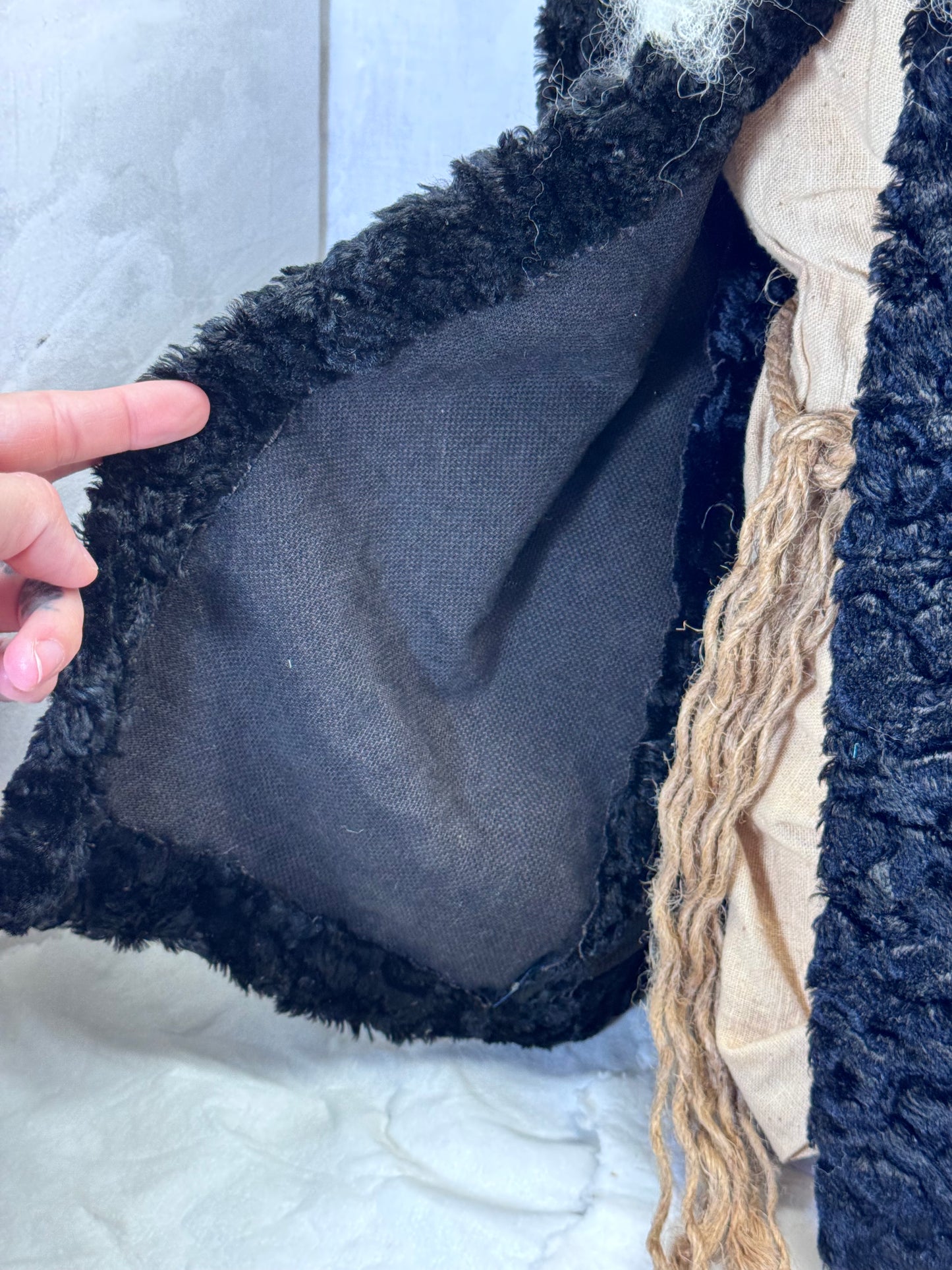 Vintage homemade Father Christmas #1833