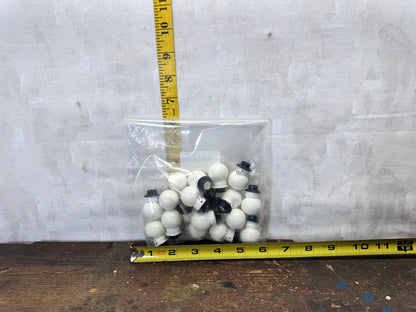 19 Snowman Christmas Light Covers Vintage #2110