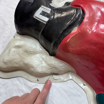 Light-Up Santa Claus Display Vintage 1940s #2188