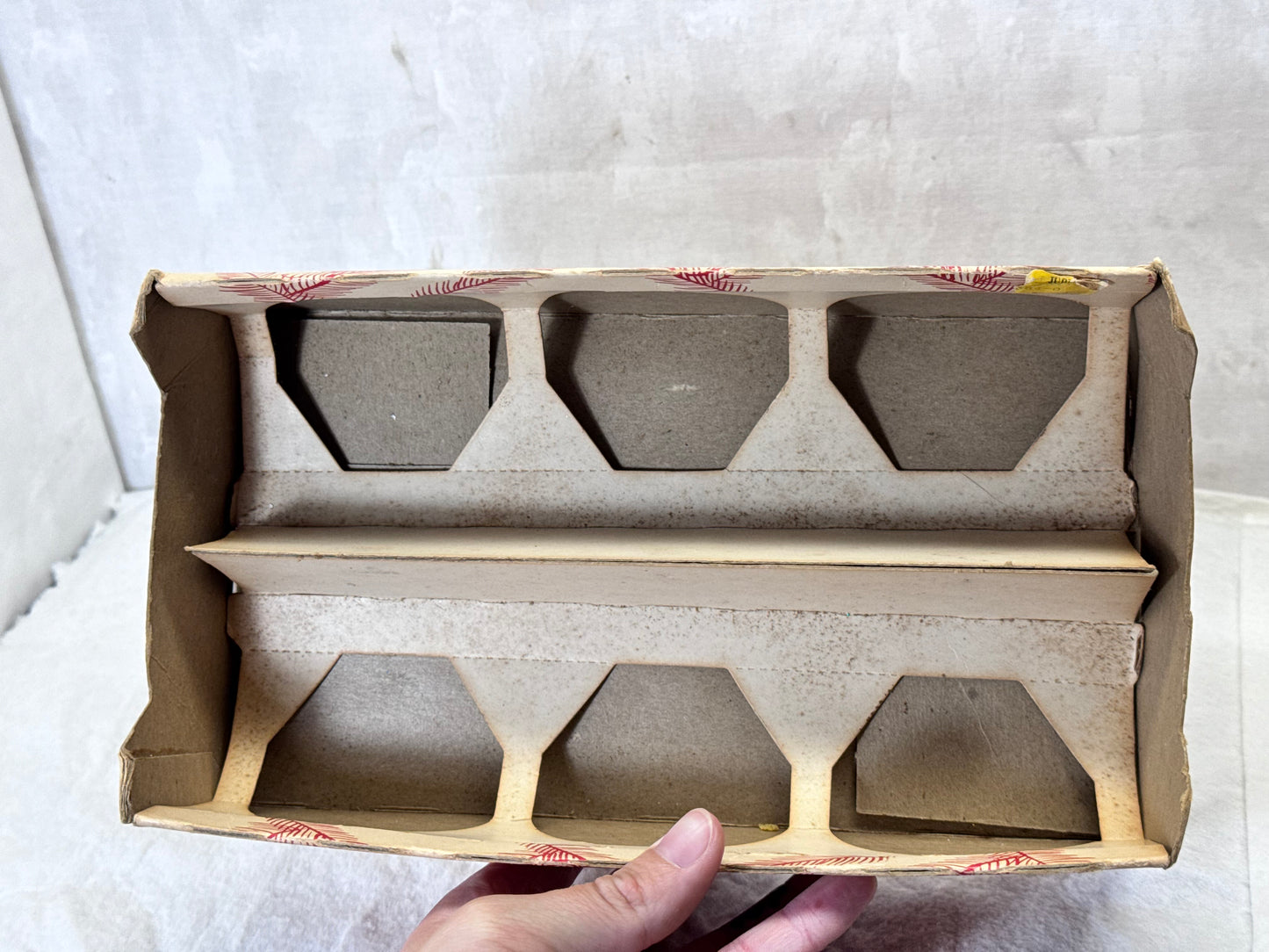 Coby Christmas Ornament Box EMPTY #1975