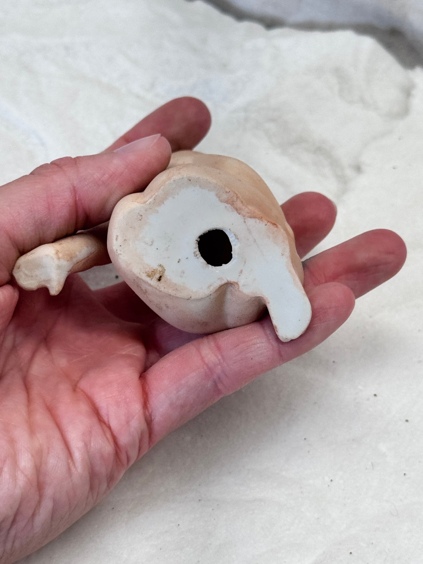 Baby Kewpie Cupie Doll Ceramic Figurine Vintage Christmas #2107