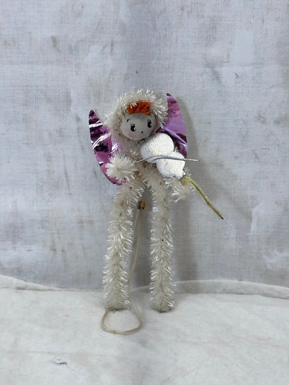 Angel Violin Christmas Ornament Japan #1994