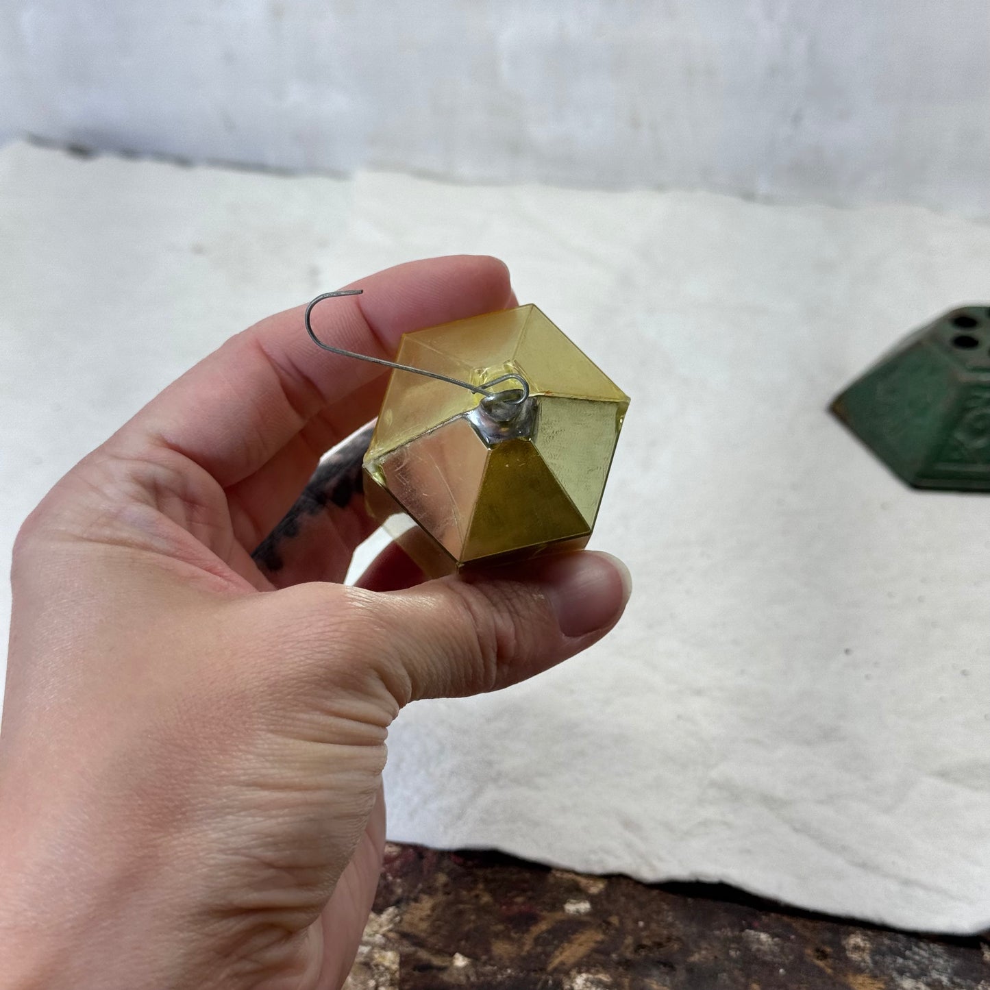 Jewel Brite Diorama Christmas Ornament #2099