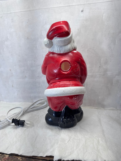 1971 Whispering Santa Claus Blow Mold Vintage #1970