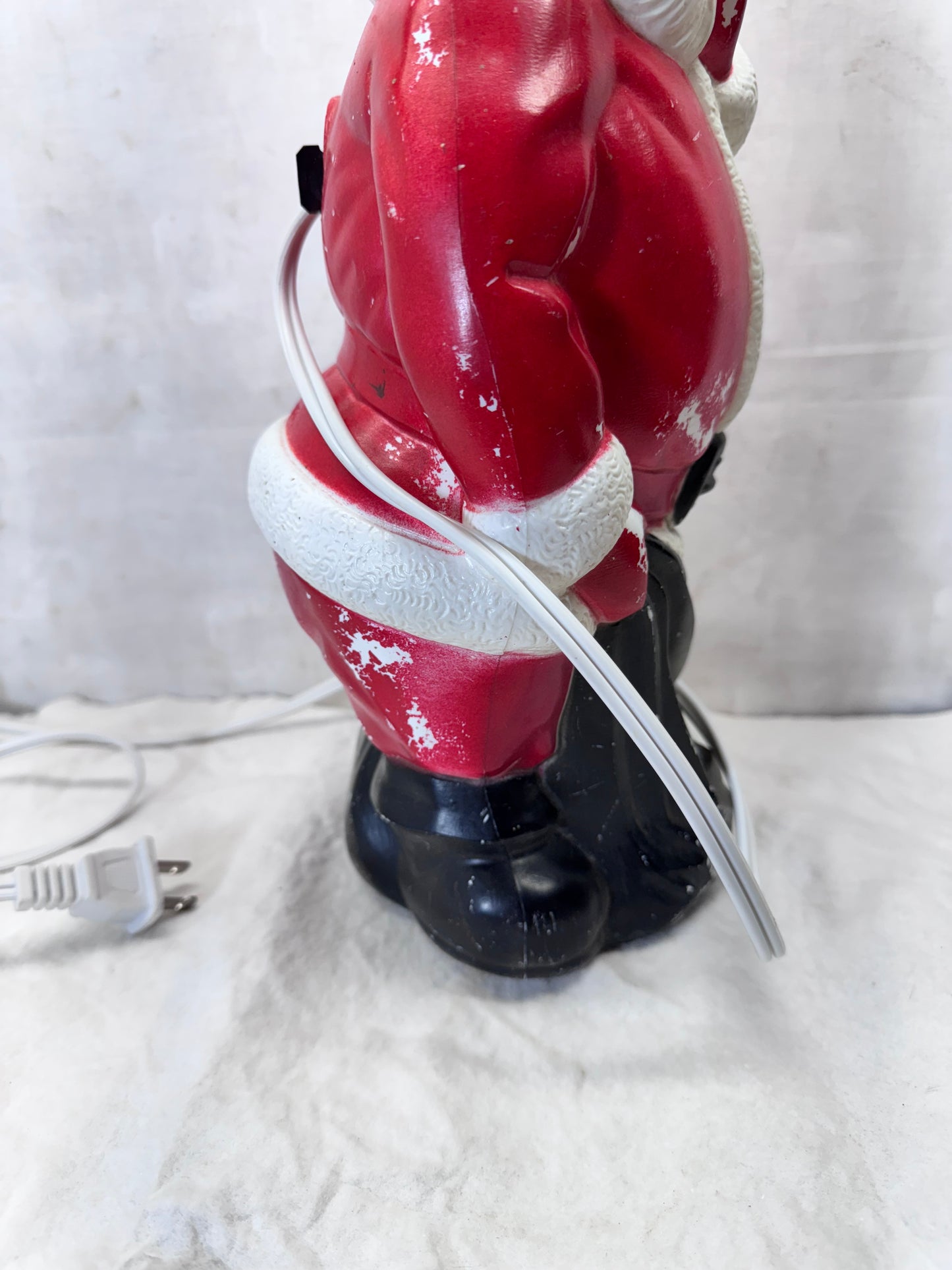 1971 Whispering Santa Claus Blow Mold Vintage #2071 Working