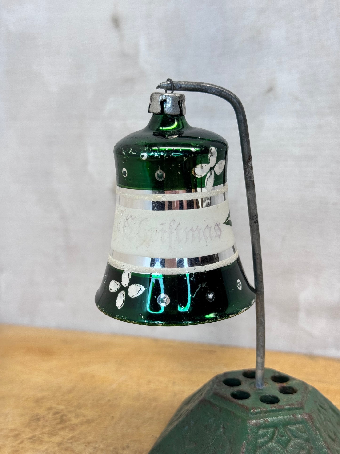 Vintage Christmas Bell Ornament #1622