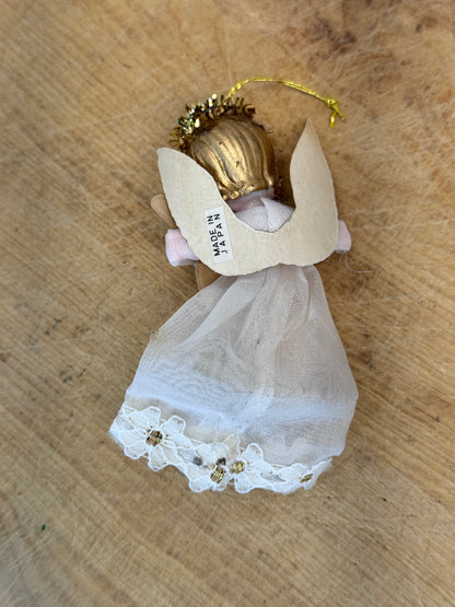 Vintage Christmas Angel Ornaments Japan #1626