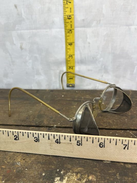 Vintage Collectible Mancave Safety Glasses
