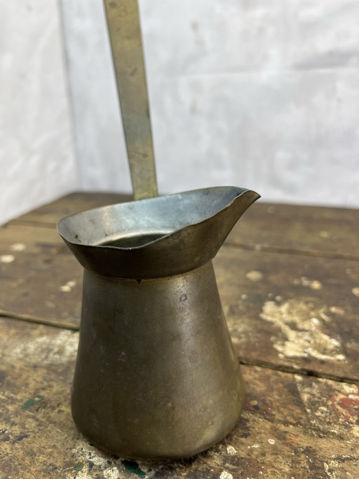 Antique Vintage Collectible Turkish Brass #3 Measure