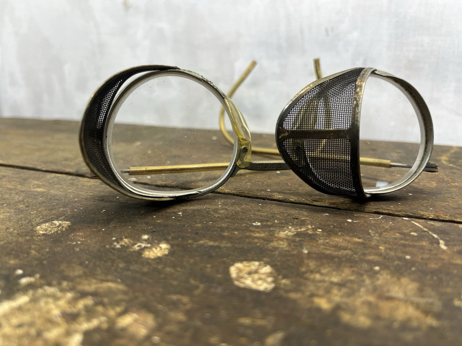 Vintage Collectible Mancave Safety Glasses