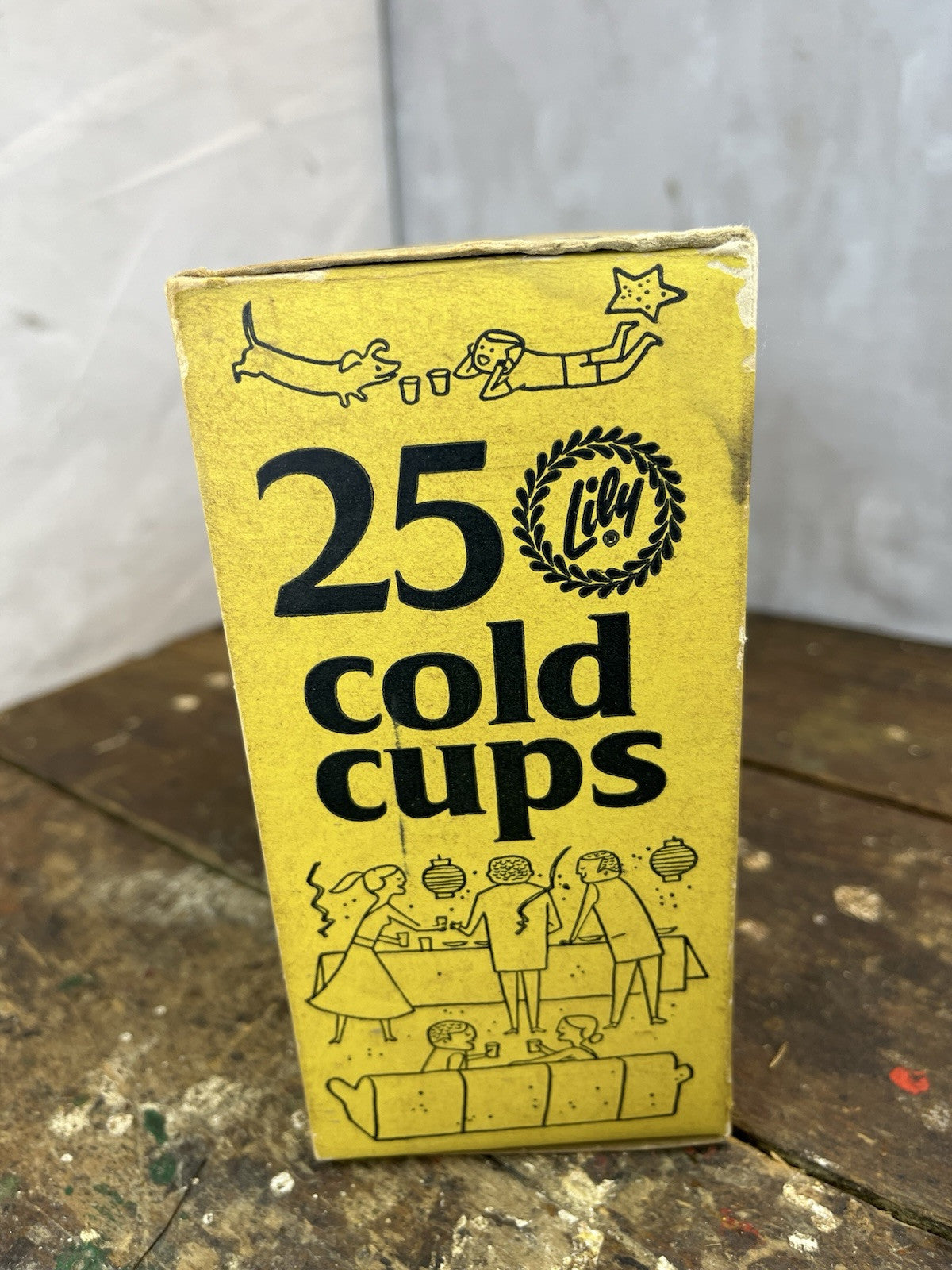 Vintage NOS 25 Lily Cold Cups In Original Box Collectible 