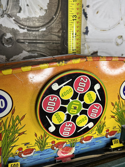 1930s Wyandotte Model Toy Shooting Gallery Collectible Tin Litho