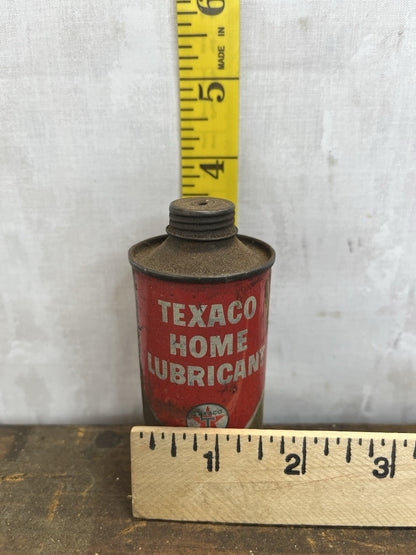 Vintage Collectible Mancave Texaco Home Lubricant 1930-1950