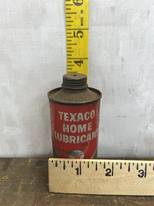 Vintage Collectible Mancave Texaco Home Lubricant 1930-1950