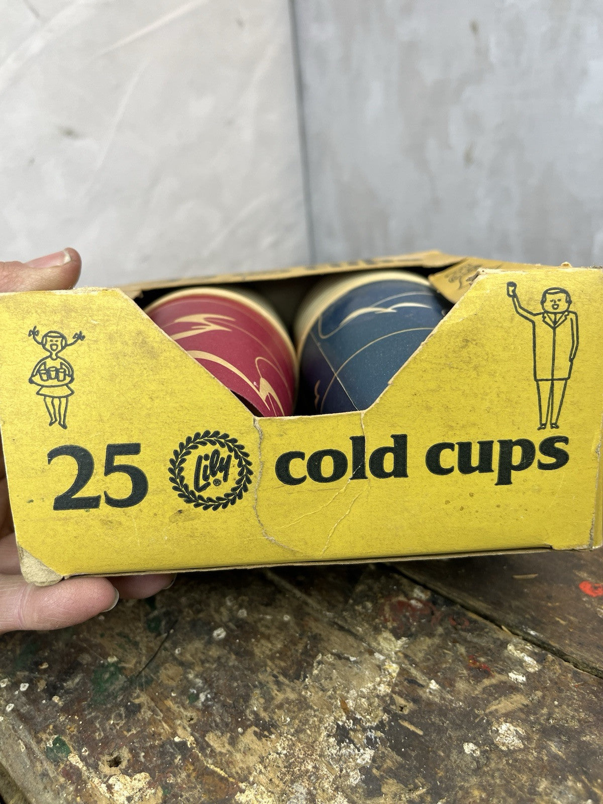 Vintage NOS 25 Lily Cold Cups In Original Box Collectible 