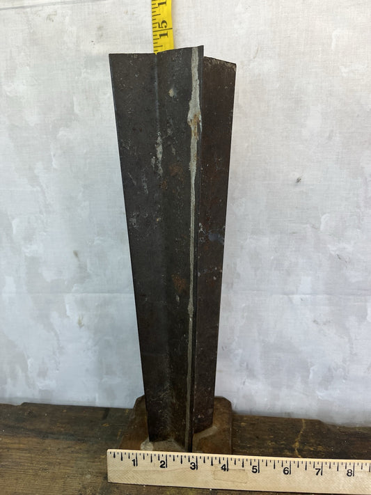 Antique Vintage Farm Decor Tin Star Candle Mold