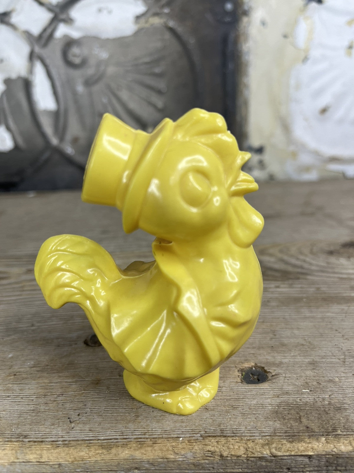 Vintage Collectible Baby Rooster Rattle