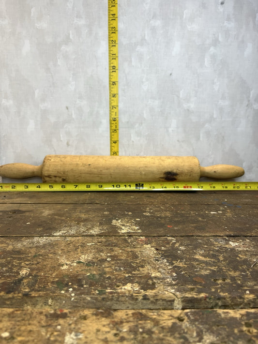 Antique Vintage Collectible Farm Decor Wood Rolling Pin 